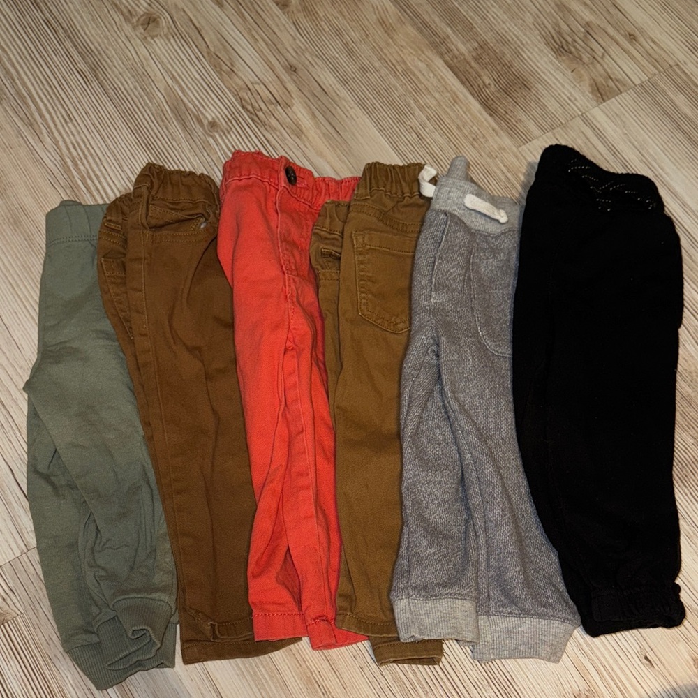 Kids Assorted Color Bottoms Set